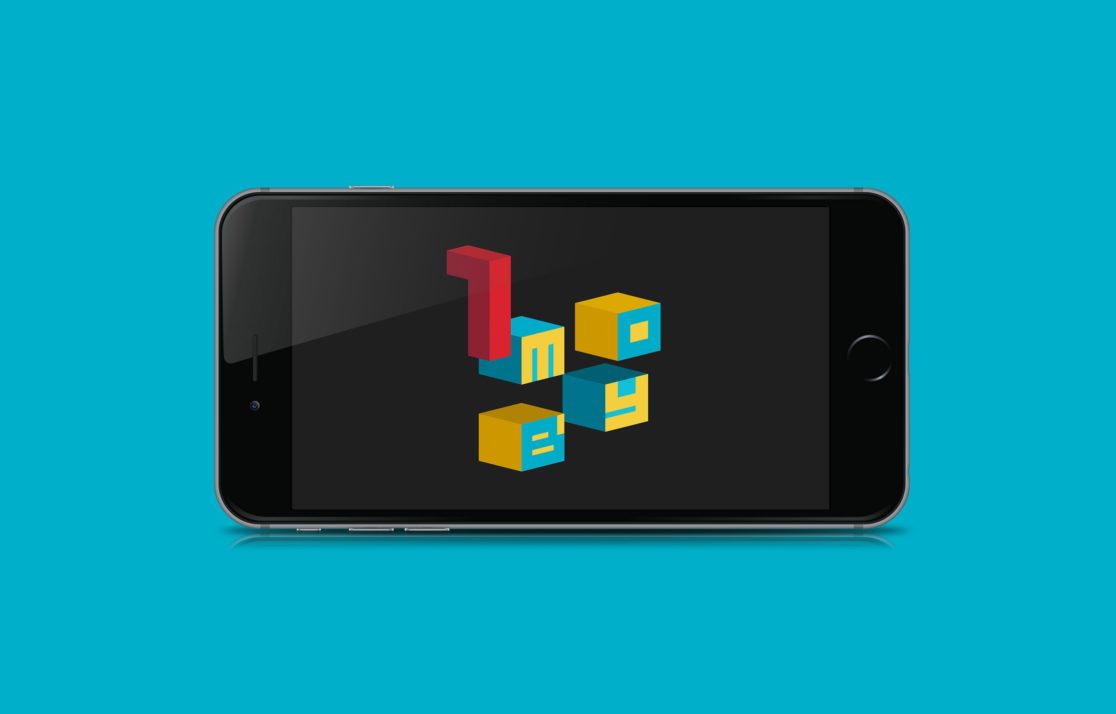 1Moby Studio Logo design