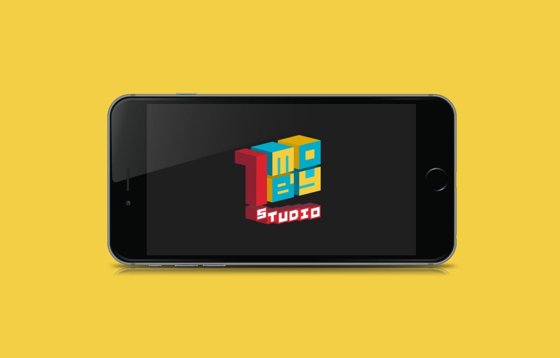 1Moby Studio Logo design