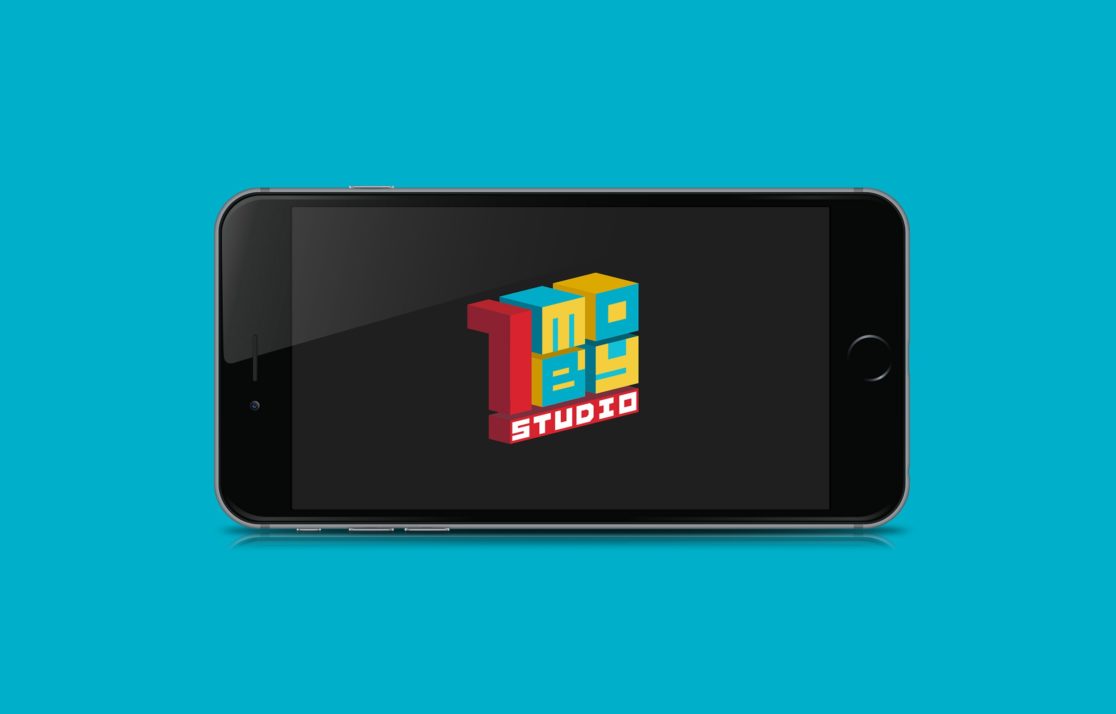 1Moby Studio Logo design