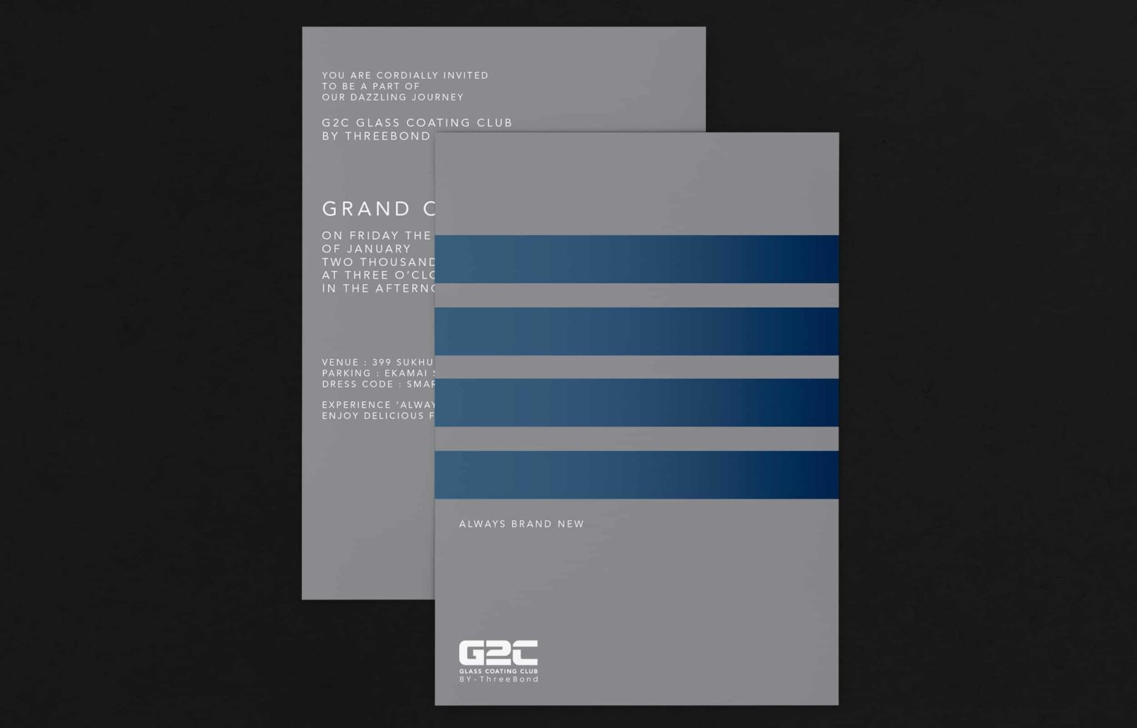 G2C Invitation card
