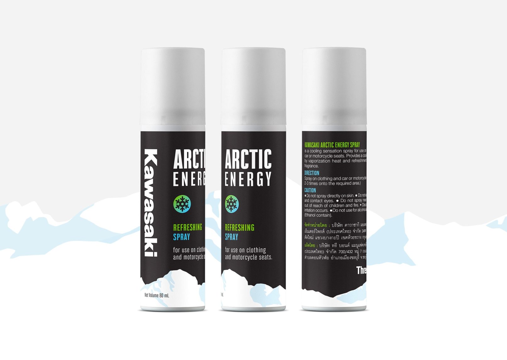 Kawasaki Arctic Energy Packaging Design