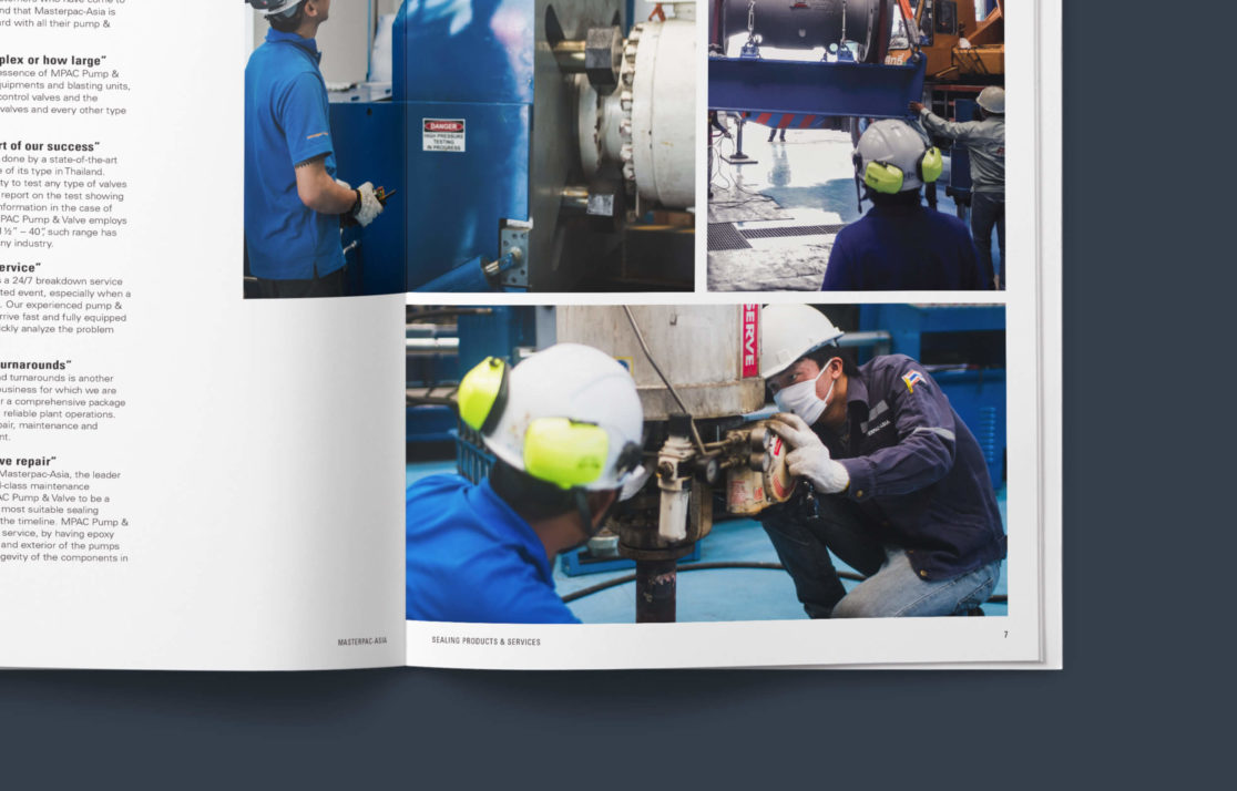 Masterpac Catalogue design