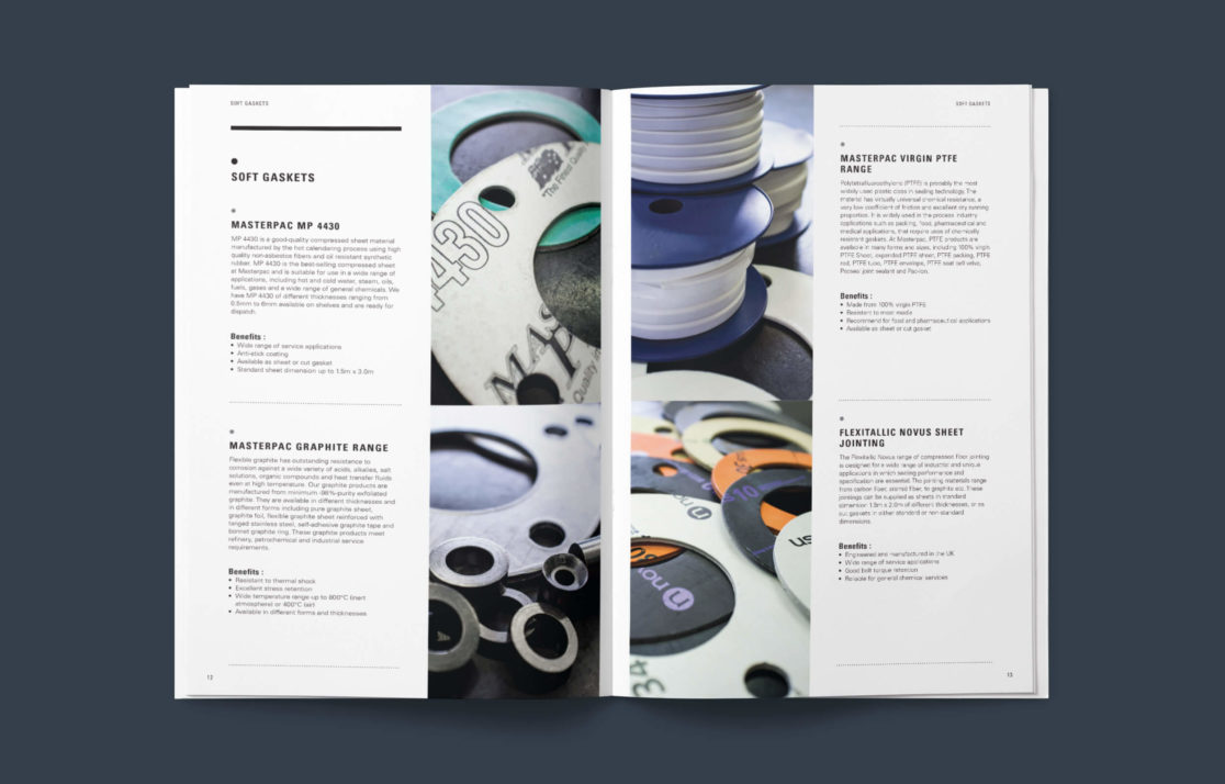 Masterpac Catalogue design