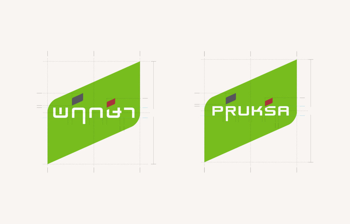 Pruksa Visual identity