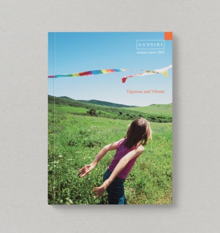 Sansiri Annual report 2005