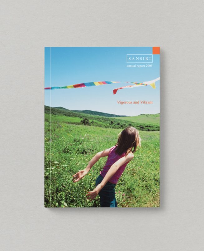 Sansiri Annual report 2005