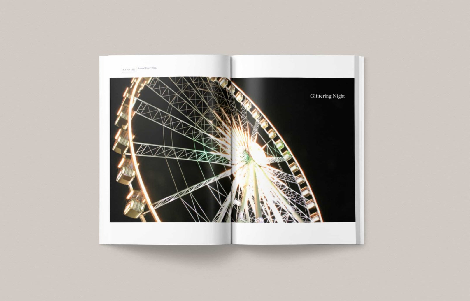 Sansiri Annual Report 2006