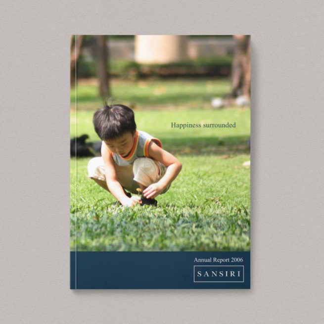 Sansiri Annual Report 2006