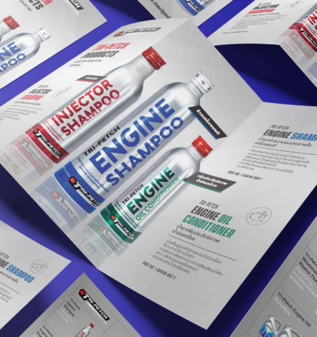 Tri-Petch Engine Shampoo Leaflet