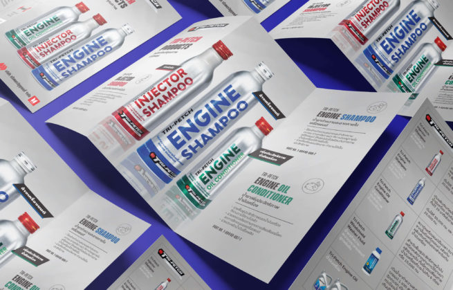 Tri-Petch Engine Shampoo Leaflet