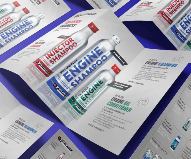 Tri-Petch Engine Shampoo Leaflet