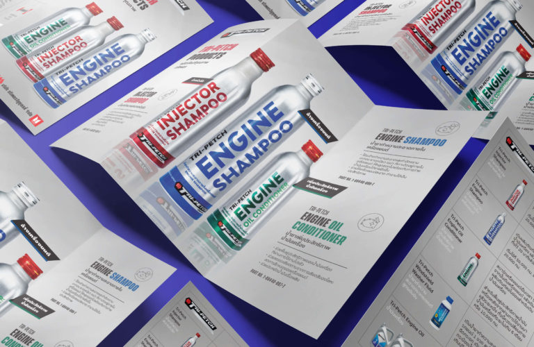 Tri-Petch Engine Shampoo Leaflet