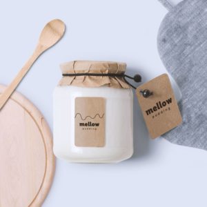 Mellow Pudding Logo Design