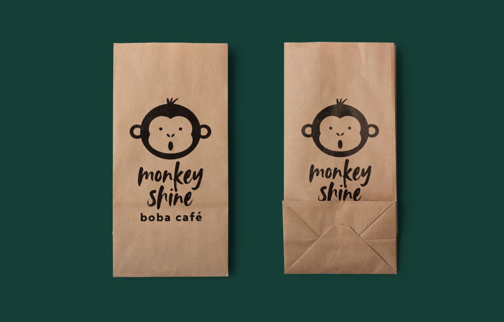 Monkey Shine Logo Design