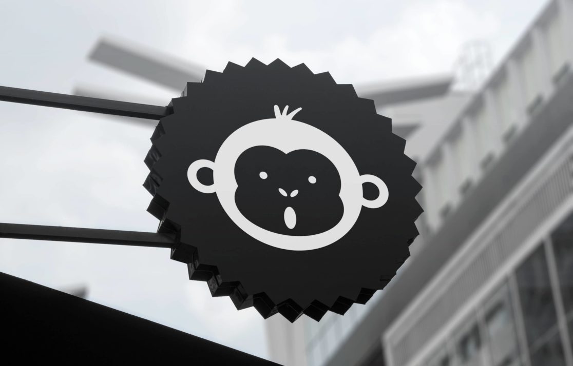 Monkey Shine Logo Design