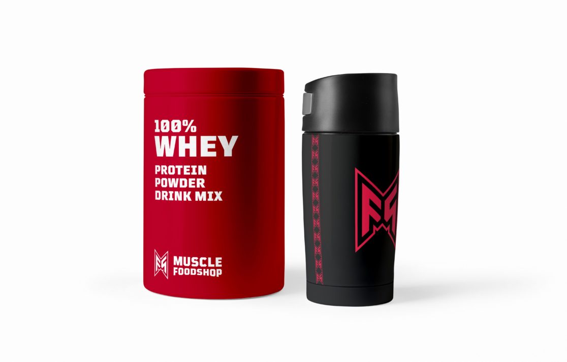 Muscle Foodshop Logo Design