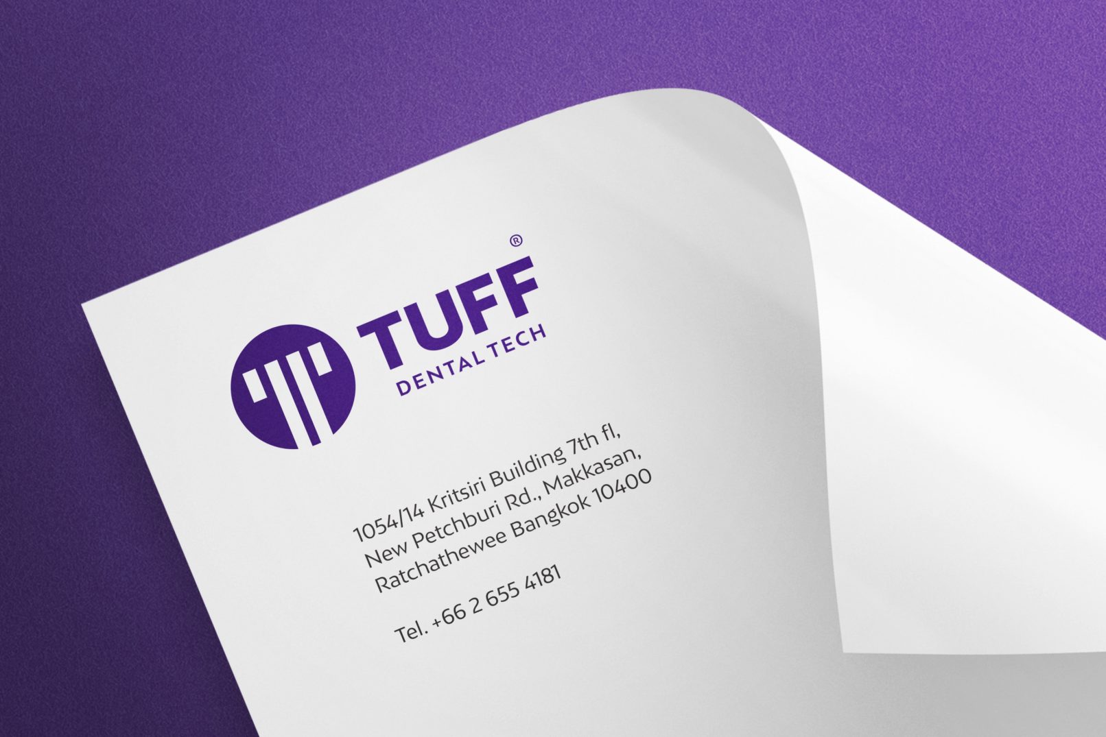 Tuff Dental Tech Logo Design