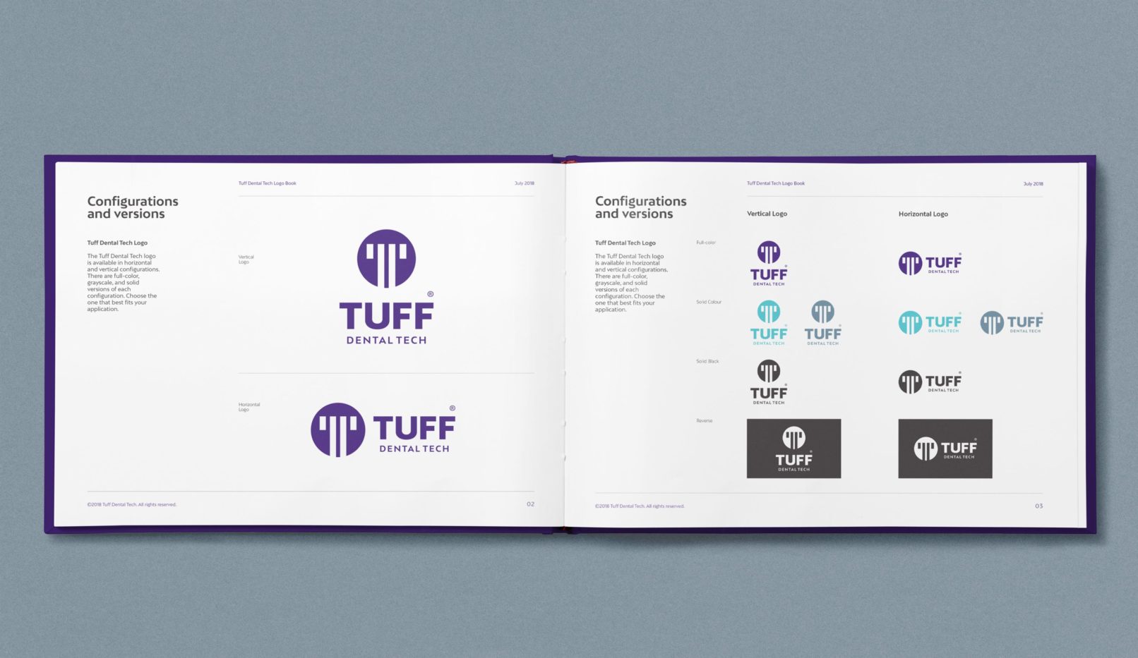 Tuff Dental Tech Logo Design