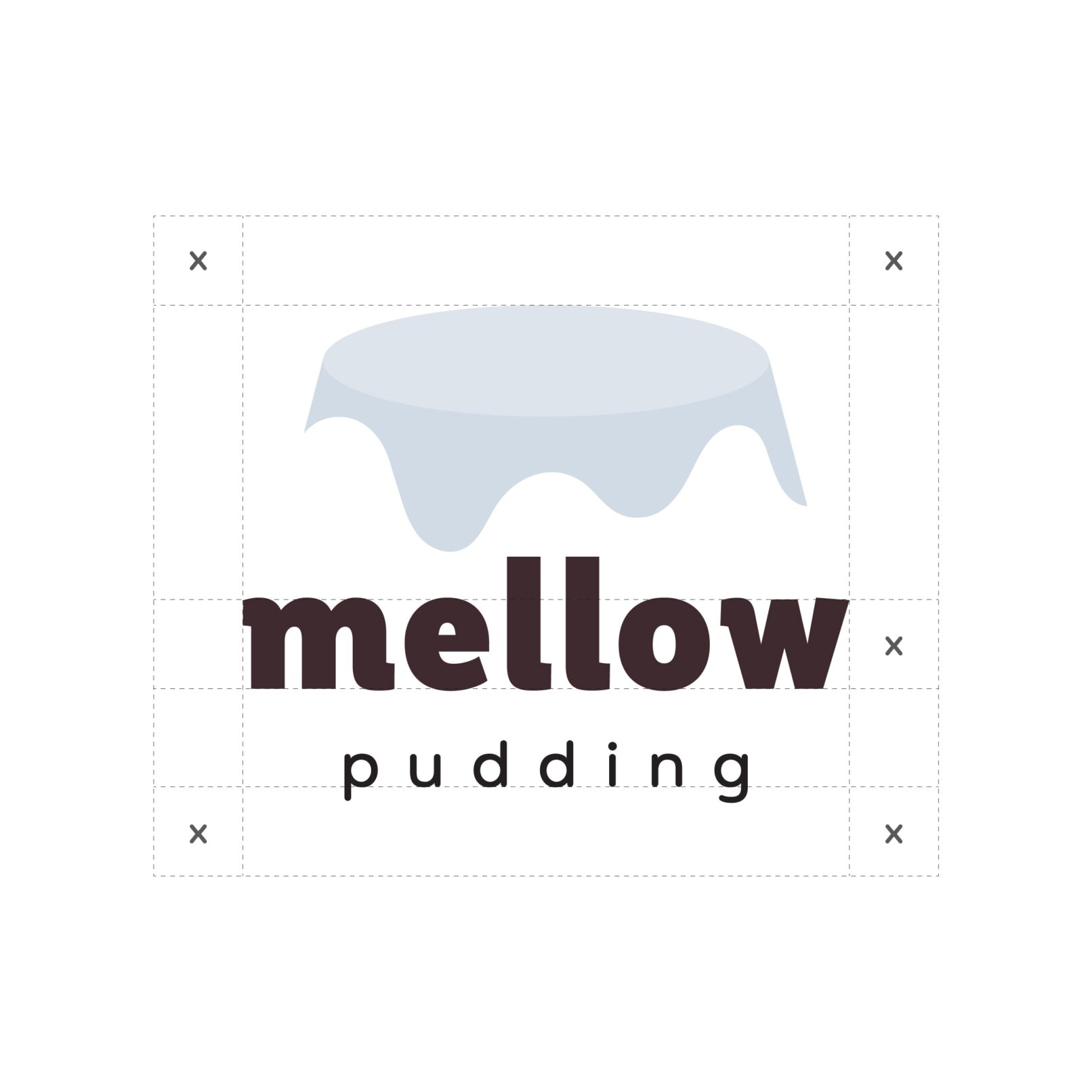 Mellow Pudding Logo Design