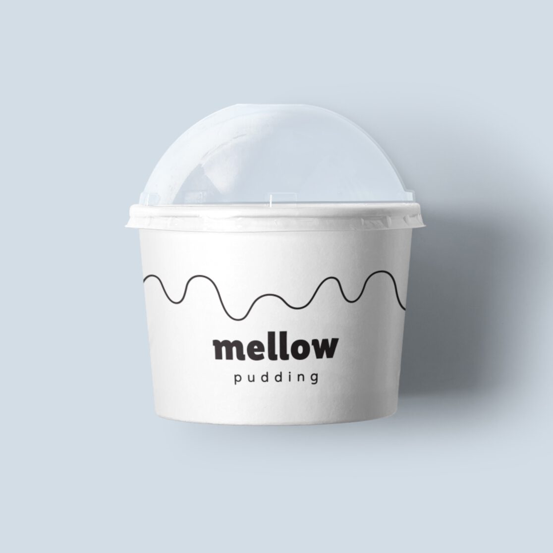 Mellow Pudding Logo Design