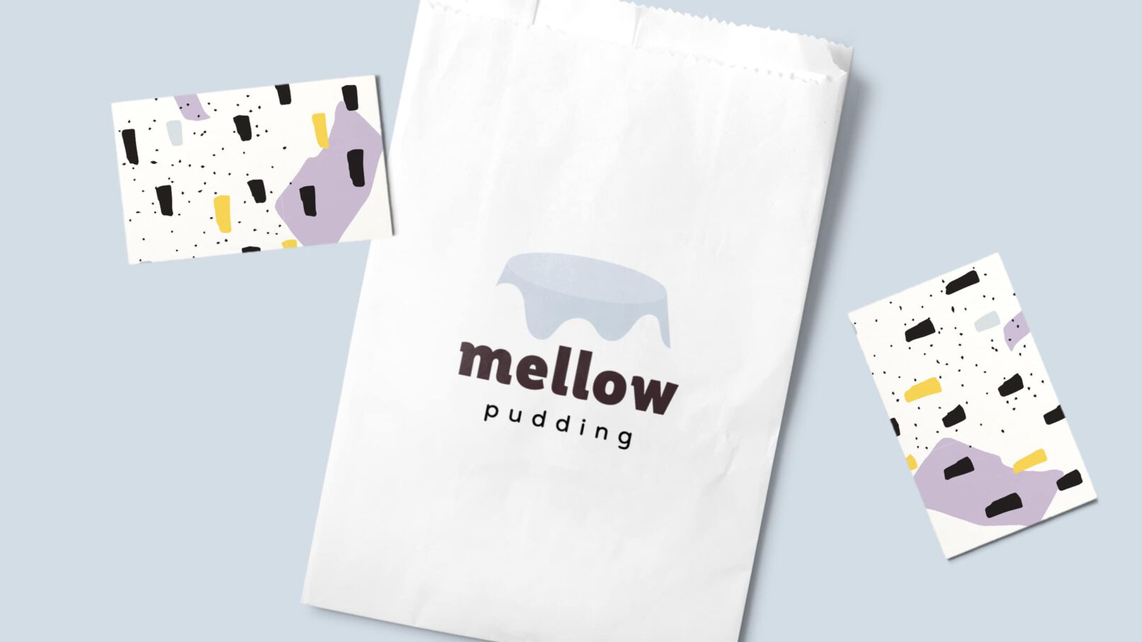 Mellow Pudding Logo Design