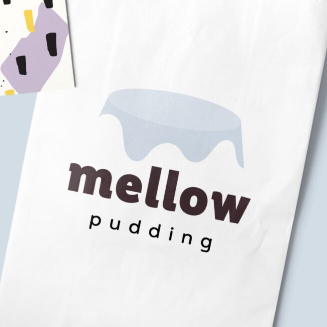 Mellow Pudding Logo Design